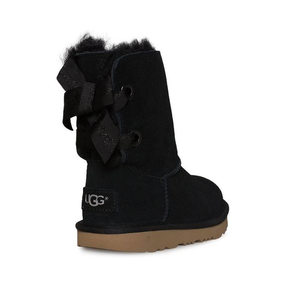 UGG Other - NEW UGG CUSTOMIZABLE BAILEY BOW II BLACK BOOTS